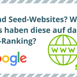 Was sind Seed-Websites und welchen Einfluss haben Seed-Websites auf das Google-Ranking?